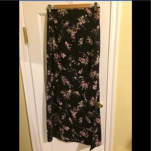 Dynamite Floral Long Skirt Size Medium